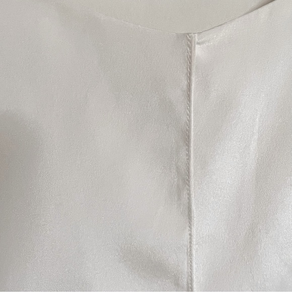 Shamask Silk Crepe De Chine Drawstring Blouse - Picture 8 of 10